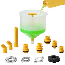 OEMTOOLS 87009 No-Spill Coolant Funnel Kit, Near Universal Fitment, Tran... - $33.64