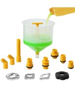 OEMTOOLS 87009 No-Spill Coolant Funnel Kit, Near Universal Fitment, Tran... - $45.93 CAD