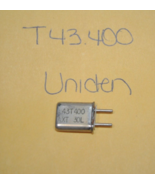 Uniden Radio Crystal Transmit T 43.400 MHz - $15.09 CAD