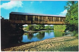 Postcard Smith Bridge Between Plymouth &amp; West Plymouth New Hampshire - $2.15