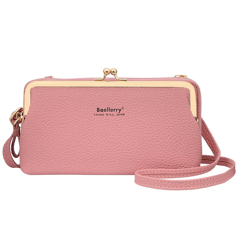 Women Small Zipper Wallet Summer Female Shoulder Bag Top Quality Phone Pocket Ba - £18.62 GBP