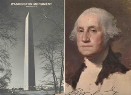 George Washington Man &amp; Monument Booklet Washington Monument Brochure 1968 - $21.78