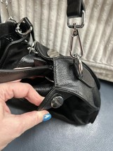 HESHE Black Leather Handbag for with Adjustable Strap - $49.50