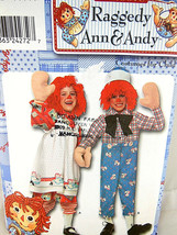 Simplicity 9375  Raggedy Ann &amp; Andy Costume Pattern size 3 4 5 6 7 8 Unu... - £4.66 GBP