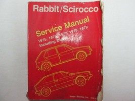 1975-1979 Volkswagen Rabbit Scirocco Service Repair Shop Manual FACTORY OEM - £31.86 GBP