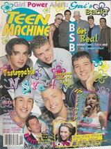 Teen Machine Sept. 1999 posters intact&gt;Britney, &#39;N Sync, Five &amp; Backstreet Bo - £17.64 GBP