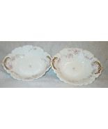 Antique (2) Theodore Haviland Limoges France Porcelain  Serving Dish  Fl... - $68.00