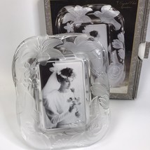 Crystal Clear Picture Photo Frame Paradise Gardens Humming Birds Floral cottage - £19.74 GBP