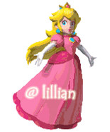 SUPER MARIO ~ Princess PEACH Cross Stitch Pattern - €3,40 EUR