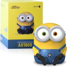 Minions Bob WiFi 6 Router for Home Turbocharge Your Internet with Minions Magic  - £125.12 GBP