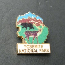 Yosemite National Park Map Lapel Pin Badge 1 Inch - £4.53 GBP