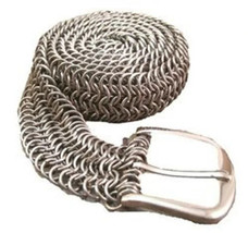 Aluminum chainmail Belt Butted ring armor  * Big Sale Offer Christmas + ... - £39.07 GBP