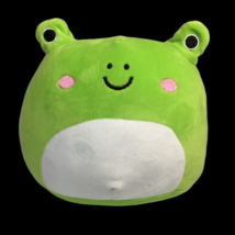 Squishmallows Wendy Green Frog Sensory Soft Plush Stuffed Animal 7.5&quot; Toy Happy - £14.62 GBP