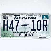 2013 United States Tennessee Blount County Passenger License Plate H47 10R - £13.28 GBP