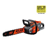 Atlas Cordless Chainsaw 40V Battery Powered 16 In. Bar Brushless Motor T... - $3,939.66 MXN