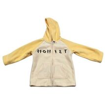 Gymboree Baby Yellow Fleece Sock Monkey &amp; Friend Zip Up Hoodie Jacket 18... - $48.80 CAD