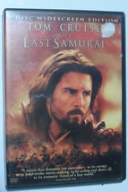 The Last Samurai Tom Cruise 2004 DVD 2 Disc Video US Pressing VG+  WB  - £10.00 GBP