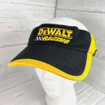 DeWalt Racing Matt Kenseth 17 NASCAR  Visor Hat Perforated Black Gold Adjustable - £23.76 GBP