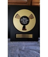 NIK KERSHAW - &quot;HUMAN RACING&quot; - VINTAGE ORIGINAL AMPEX GOLDEN REEL AWARD ... - $1,200.00