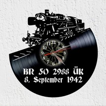 Legendary Vinyl Disc Watch Steam Locomotive WWII br 50 2988 ük - £42.63 GBP