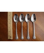 Reed &amp; Barton Rebacraft FRENCH LILY Stainless 6.25&quot; Teaspoons Made in Japan - $11.40