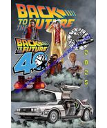 Back To The Future 40th Anniversary Poster by Jaye Metcalfe - $450.57 CAD