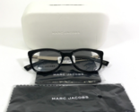 Marc Jacobs Eyeglasses Frames 207 807 Black Silver Square Full Rim 51-17... - $55.88