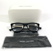 Marc Jacobs Eyeglasses Frames 207 807 Black Silver Square Full Rim 51-17... - £43.71 GBP