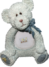 Picture Frame Baby Boyds Teddy Bear Tabletop Sitting 4&quot; x 3&quot;1/2&quot; Resin B... - £9.28 GBP