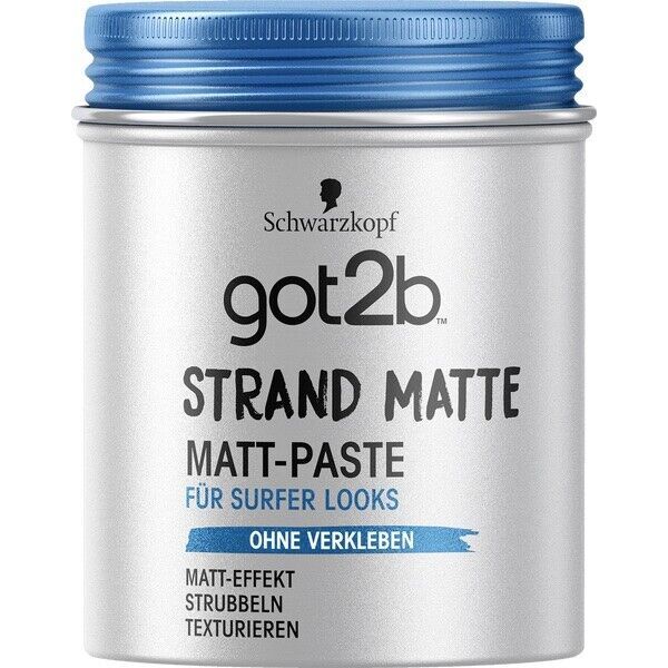 got2b Strand Matte Matt Paste 100ml - Made in Germany- FREE SHPPING - £11.76 GBP