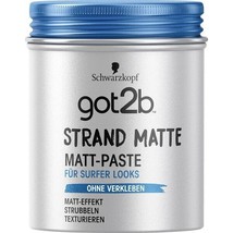 got2b Strand Matte Matt Paste 100ml - Made in Germany- FREE SHPPING - £11.67 GBP