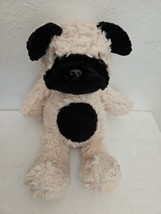 Calplush Pug Puppy Dog Plush Stuffed Animal Tan Black Spots Tummy 15&quot; - £27.60 GBP