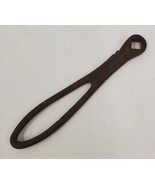 Vintage Small Square Hole Wrench 1/2&quot; Antique Tool Stove Bike Mechanics - £15.50 GBP