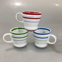 Starbucks Demitasse 3 oz Striped Espresso Cappuccino Cup Mug 2007 - $17.05