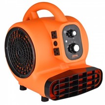 Floor Blower, 1/4 HP, 1000 CFM Air Mover for Drying and Cooling, Portable Ca... - $82.81