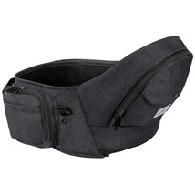 BABYMUST Hip Seat Baby Carrier Adjustable Waistband + Pockets - Black -Y... - £18.65 GBP