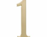 Whitehall Products DeSign-it Standard Plaque, Number &quot;9&quot;, Satin Brass - $8.89+