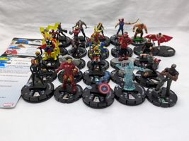 Lot Of (25) Marvel DC Heroclix Figures Commons And Uncommons *Partial Ca... - €21,20 EUR