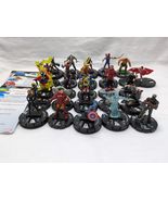 Lot Of (25) Marvel DC Heroclix Figures Commons And Uncommons *Partial Ca... - $446.24 MXN