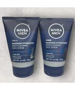 2 x NIVEA MEN Maximum Hydration Deep Cleaning Face Scrub with Aloe Vera,... - $545.27 MXN