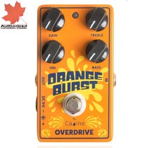 Caline Orange Burst Overdrive CP-18 Guitar Effect Pedal New Design True Bypass - £27.05 GBP