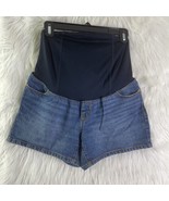 Isabel Maternity by Ingrid &amp; Isabel Womens 4 Crossover Panel Shorts Midi... - $34.97 CAD