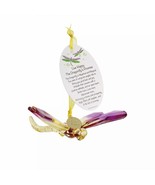 Live Happy Dragonfly Ornament #6006930 Enesco~Promise Poem~Acrylic~Gold/... - £13.03 GBP