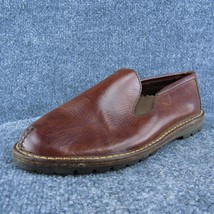 Cole Haan Country Women Loafer Shoes Brown Leather Slip On Size 8.5 Medium - £19.71 GBP