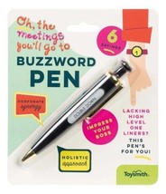 Buzzword Pen - Impress Your Boss With These High Level One Liners (Color... - £3.15 GBP