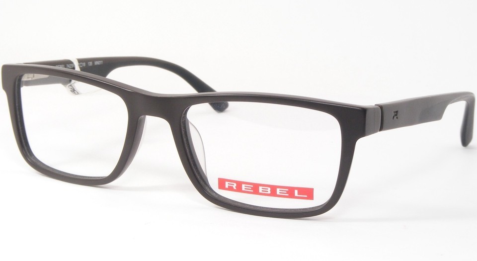 REBEL MOREL FRANCE 7423R MN011 Matte Dark Brown UNIQUE RARE EYEGLASSES 5... - $116.57