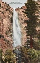 DB Postcard CA D237 Yosemite Valley National Park Bridal Veil Falls Cancel 1912 - £3.64 GBP