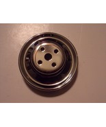 OLDER NEW CHOME FORD DOUBLE GROOVE WATER PUMP PULLEY - £78.95 GBP