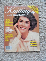 Knitting With Simplicity, Fall 1987 - £4.79 GBP
