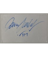 James Gandolfini (d. 2013) Autographed &quot;Tony Soprano&quot; 3x5 Signature Card - $1,028.77 MXN